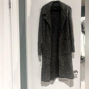 Women's Grey Long knit sweater